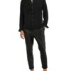 Tigha Hemd Gent Regular Fit schwarz
