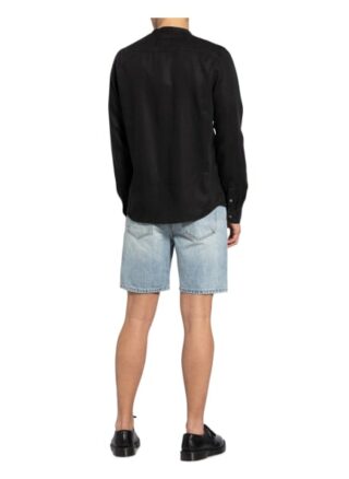 tigha Gent Casual-Hemd Herren, Schwarz