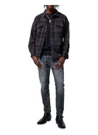 Tigha Hemd Jin Oversized Fit grau
