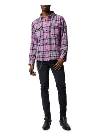 Tigha Hemd Sloan Oversized Fit rot