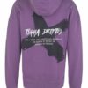 Tigha Hoodie Drifted Hoodie Regular Fit violett