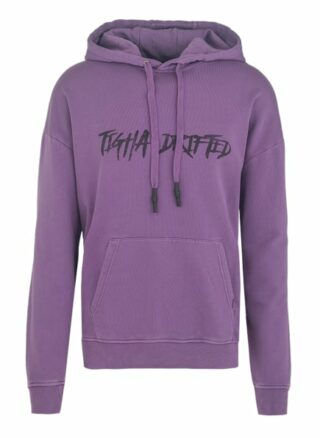 Tigha Hoodie Drifted Hoodie Regular Fit violett