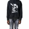 Tigha Hoodie Electrified Skull Hoodie Regular Fit schwarz