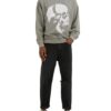 Tigha Hoodie Loose Your Head Hoodie Loose Fit grau