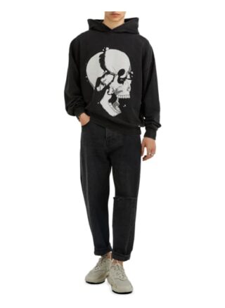 Tigha Hoodie Loose Your Head Hoodie Loose Fit schwarz