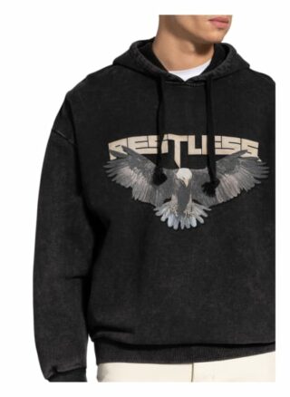 Tigha Hoodie Restless schwarz