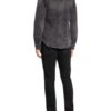 Tigha Jeanshemd Fred Slim Fit schwarz