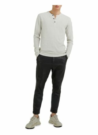 Tigha Longsleeve Chibs Henley Regular Fit beige