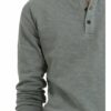 Tigha Longsleeve Chibs Henley Regular Fit grau