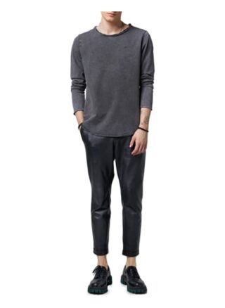 Tigha Longsleeve Milo Sweat Spray Ls Regular Fit grau