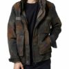 Tigha Military Jacket Cory Oversize Fit gruen