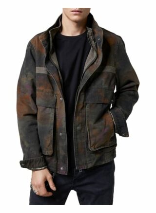 Tigha Military Jacket Cory Oversize Fit gruen