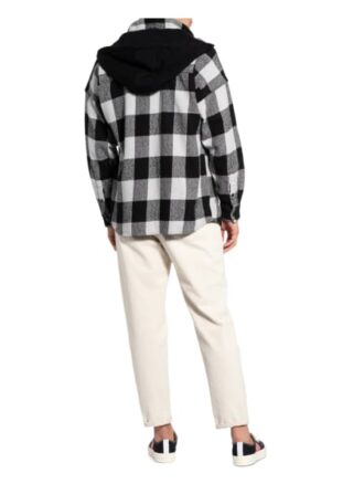 tigha Lando Overshirt Herren, Schwarz