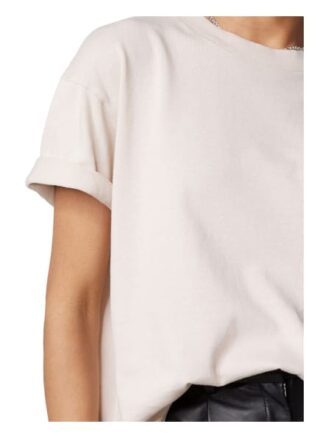 Tigha Oversized T-Shirt Pria Vintage 21031 Oversize Fit beige