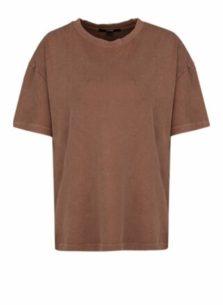 tigha Pria Vintage 21031 Oversize Fit T-Shirt Damen, Braun