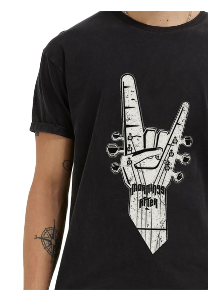 Tigha Printshirt Rock "N" Roll Zander Regular Fit schwarz Tigha Printshirt Rock "N" Roll Zander Regular Fit schwarz