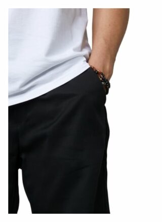 Tigha Shorts Aleko Loose Shorts 21031 Regular Fit schwarz