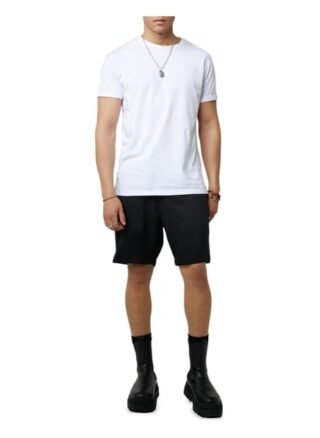 Tigha Shorts Aleko Loose Shorts 21031 Regular Fit schwarz