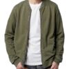 Tigha Sweat Bomberjacke Baris Regular Fit gruen