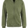 Tigha Sweat Bomberjacke Baris Regular Fit gruen