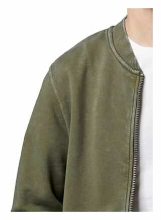 Tigha Sweat Bomberjacke Baris Regular Fit gruen