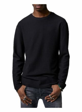 Tigha Sweatshirt Aitor Regular Fit schwarz