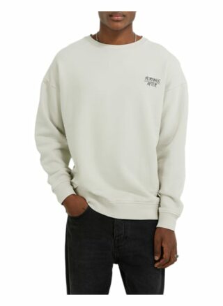 Tigha Sweatshirt Ciel Logo 213 Regular Fit beige