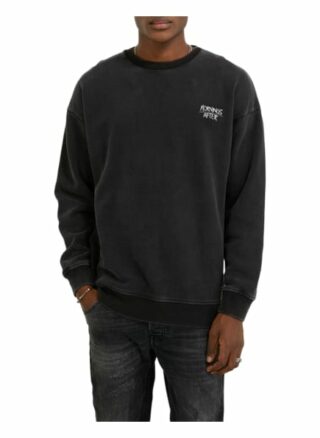 Tigha Sweatshirt Ciel Logo 213 Regular Fit schwarz