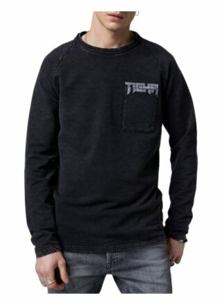 Tigha Sweatshirt Klaas Regular Fit schwarz