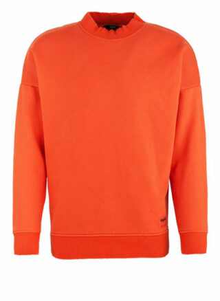 tigha Sutton Regular Fit  Sweatshirt Herren, Orange