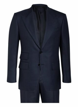 Tom Ford Anzug Extra Slim Fit Herren, Blau