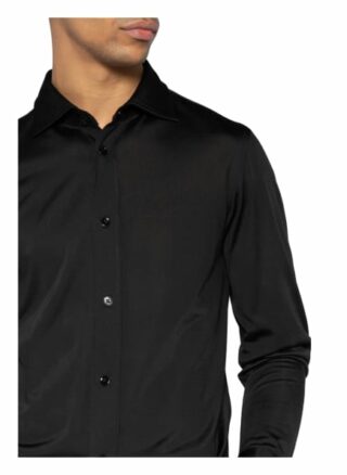 Tom Ford Hemd Slim Fit schwarz
