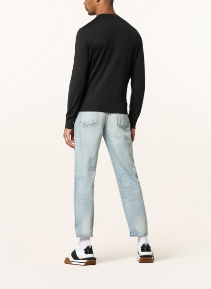 Tom Ford Pullover Aus Merinowolle schwarz Tom Ford Pullover Aus Merinowolle schwarz