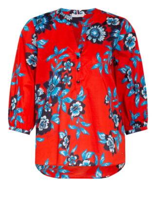 Tommy Hilfiger Blusenshirt Mit 3/4-Arm rot