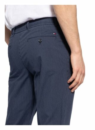 Tommy Hilfiger Chino Denton Straight Fit Im Jogging-Stil blau