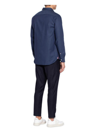 Tommy Hilfiger Hemd Flex Regular Fit blau