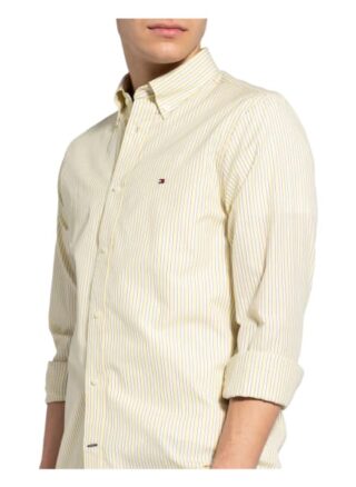 Tommy Hilfiger Hemd Regular Fit gelb