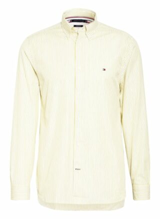 Tommy Hilfiger Hemd Regular Fit gelb