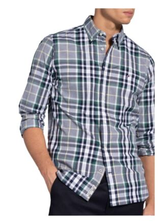 Tommy Hilfiger Hemd Regular Fit grau