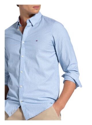 Tommy Hilfiger Hemd Slim Fit blau