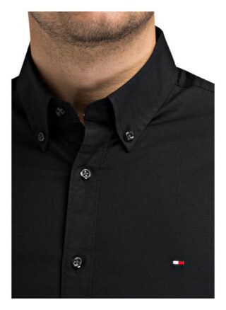 Tommy Hilfiger Casual-Hemd Herren, Schwarz
