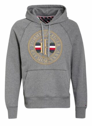 Tommy Hilfiger Hoodie Mit Stickereien grau