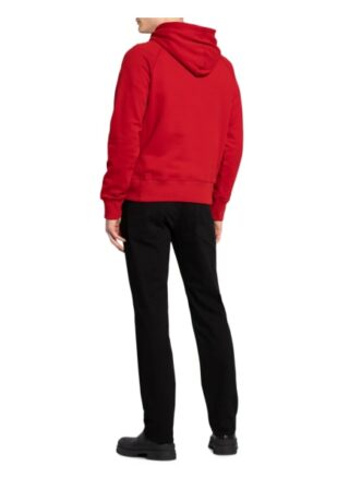 Tommy Hilfiger Hoodie Mit Stickereien rot