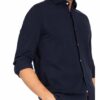 Tommy Hilfiger Piqué-Hemd Slim Fit blau