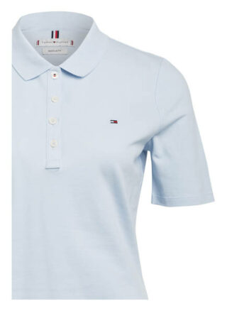 Tommy Hilfiger Piqué-Poloshirt Essential blau