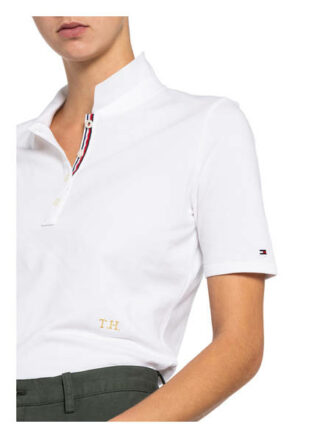 Tommy Hilfiger Piqué-Poloshirt Essential weiss