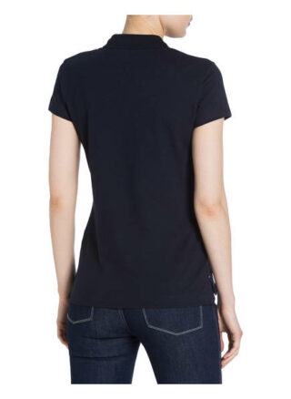 Tommy Hilfiger Piqué-Poloshirt New Chiara blau
