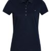 Tommy Hilfiger Piqué-Poloshirt New Chiara blau