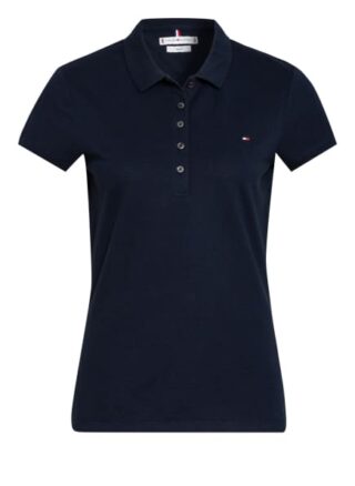 Tommy Hilfiger Piqué-Poloshirt New Chiara blau