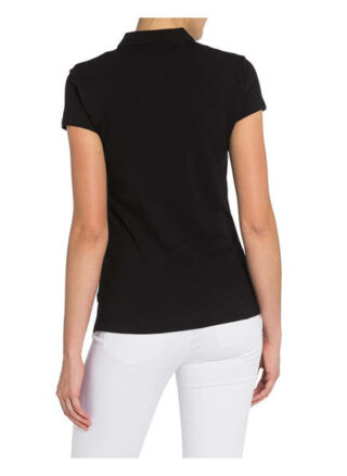 Tommy Hilfiger Piqué-Poloshirt New Chiara schwarz